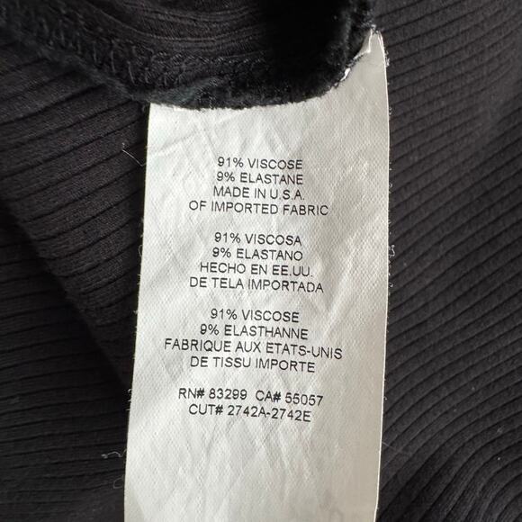 Bebe Bodycon Maxi Dress Size XL Chic Bold Glam Goth - Picture 6 of 6